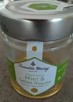 Mängden socker i Préparation à base de miel et gelée royale