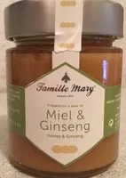 Mängden socker i Miel & Ginseng