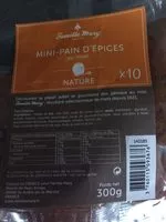 Mängden socker i Mini-Pain d’épices