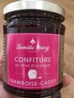 Mängden socker i Confiture framboise-cassis