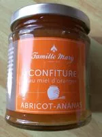 Mängden socker i Confiture au miel d'oranger (abricot-ananas)