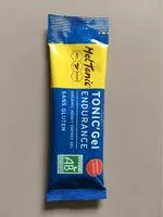 Mängden socker i Tonic'gel