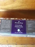 Mängden socker i Cousue tranchée à la mure