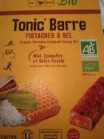 Mängden socker i Tonic Barre Pistache & sel