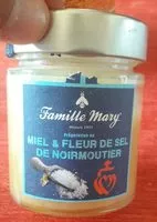 Mängden socker i Miel fleur de sel de noirmoutier