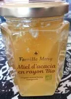 Mängden socker i Miel d'acacia en rayon Bio