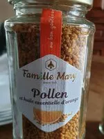 Mängden socker i Pollen et huile essentielle d'orange bio