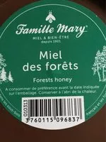 Mängden socker i Miel des forêts