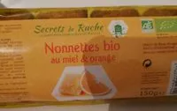 Mängden socker i Nonnettes bio miel orange