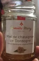 Mängden socker i miel de chataignier de Dordogne