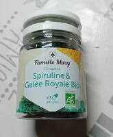 Mängden socker i Gélules spiruline et gelée royale