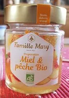 Mängden socker i Miel et pêche bio