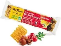 Mängden socker i Barre céréales Cranberries & Noisettes grillées