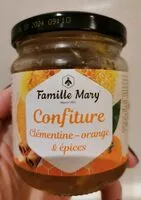 Mängden socker i Confiture Clémentine - orange & épices