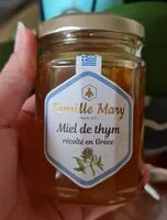 Mängden socker i Miel de thym