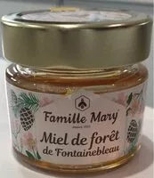 Mängden socker i Miel de foret de fontainebleu