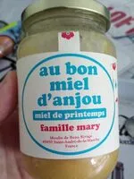 Mängden socker i Au bon miel d'Anjou miel de printemps