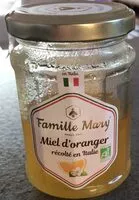 Mängden socker i Miel d’oranger