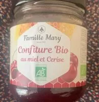 Mängden socker i Confiture bio au miel et cerise