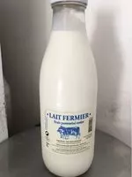 Mängden socker i Lait Fermier Frais Pasteurise Entier