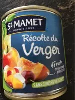 Mängden socker i Recolte du verger