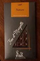 Mängden socker i Chocolat lait nature