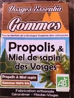 Mängden socker i Gommes - propolis et miel de sapin des Vosges