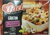 Mängden socker i Gratin aux champignons