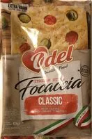 Mängden socker i Focaccia classic