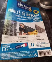 Mängden socker i Moules de bouchot