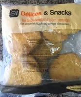 Mängden socker i Burger de filet poulet cuit pane