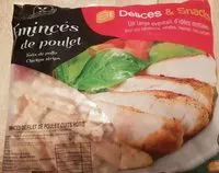 Mängden socker i Émincés de Poulet