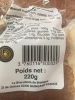 Mängden socker i Craquant au Caramel Salé