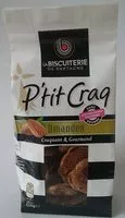 Mängden socker i P'tit Craq Amandes