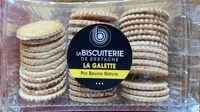 Mängden socker i Galette fine bretonne au beurre de baratte