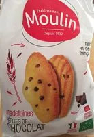 Mängden socker i Madeleines pepites de chocolat