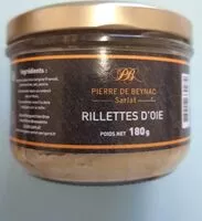 Mängden socker i Rillettes d'oie