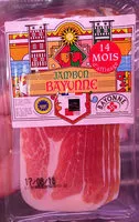 Mängden socker i Jambon de Bayonne IGP