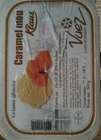 Mängden socker i Crème glacée caramel mou