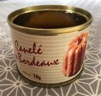 Mängden socker i Canelé de Bordeaux