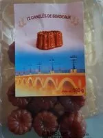 Mängden socker i 12 Canelés de Bordeaux