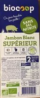Mängden socker i Jambon blanc sup s/sel nitrité (2) 80gCC