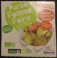 Mängden socker i Purée pomme poire 4x100g