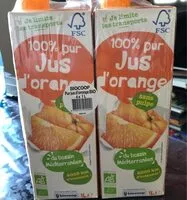 Mängden socker i 100% JUS D'ORANGE