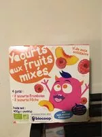 Mängden socker i Yaourts aux fruits mixés