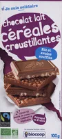 Mängden socker i Chocolat aux céréales croustillantes