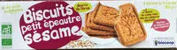 Mängden socker i Biscuits petit épeautre sésame