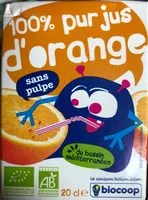 Mängden socker i Jus d'orange