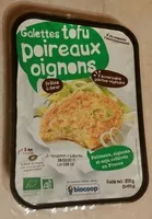 Mängden socker i Galettes tofu poireaux oignons