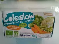 Mängden socker i Coleslaw choux blanc et carottes
